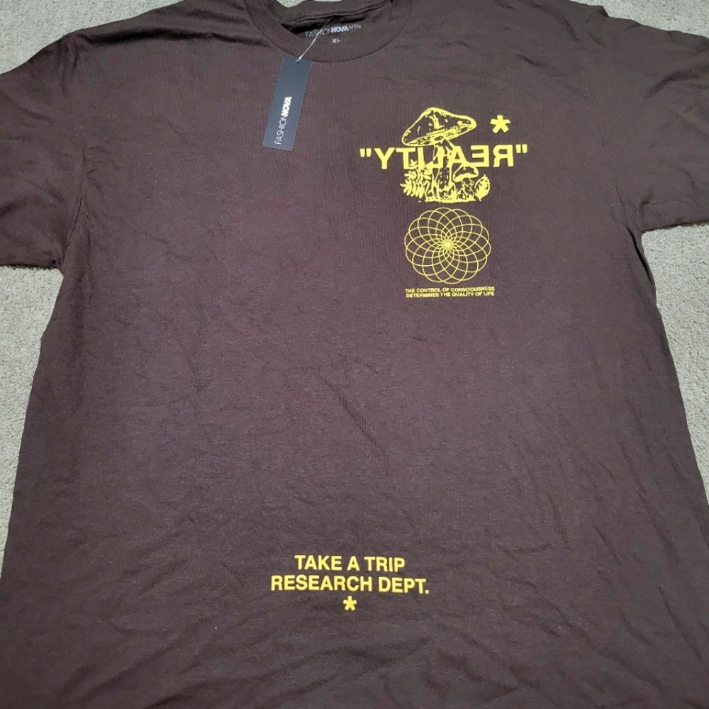 NWT MEN'S Fashion Nova Shirt Sz XL